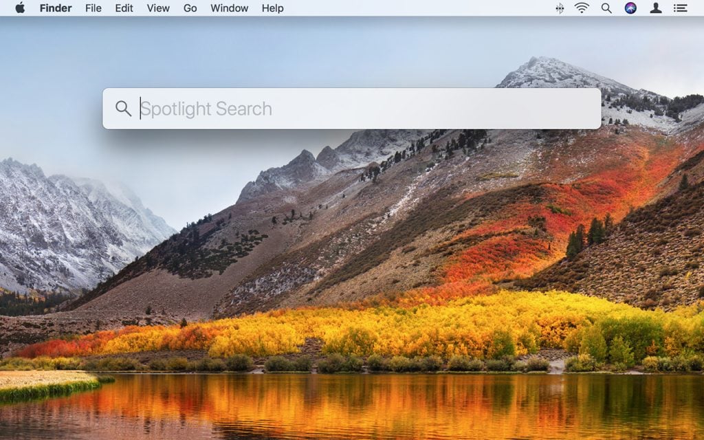 Spotlight search