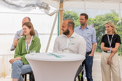 Discorp team at the event