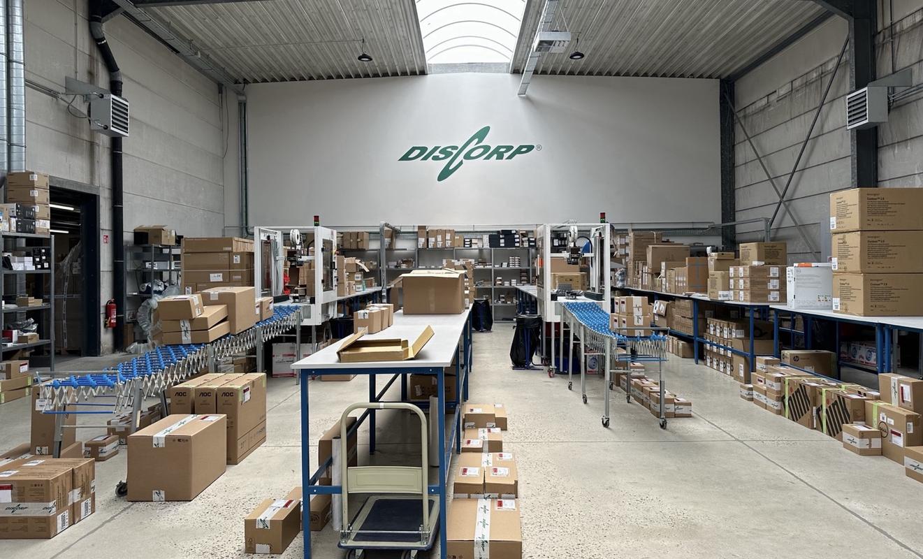Picture of Discorp's warehouse