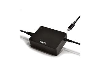 Port Designs 900098-EU power adapter/inverter Indoor 90 W Black