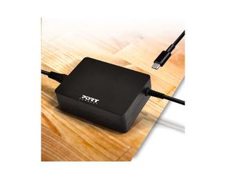 Port Designs 900098-EU power adapter/inverter Indoor 90 W Black