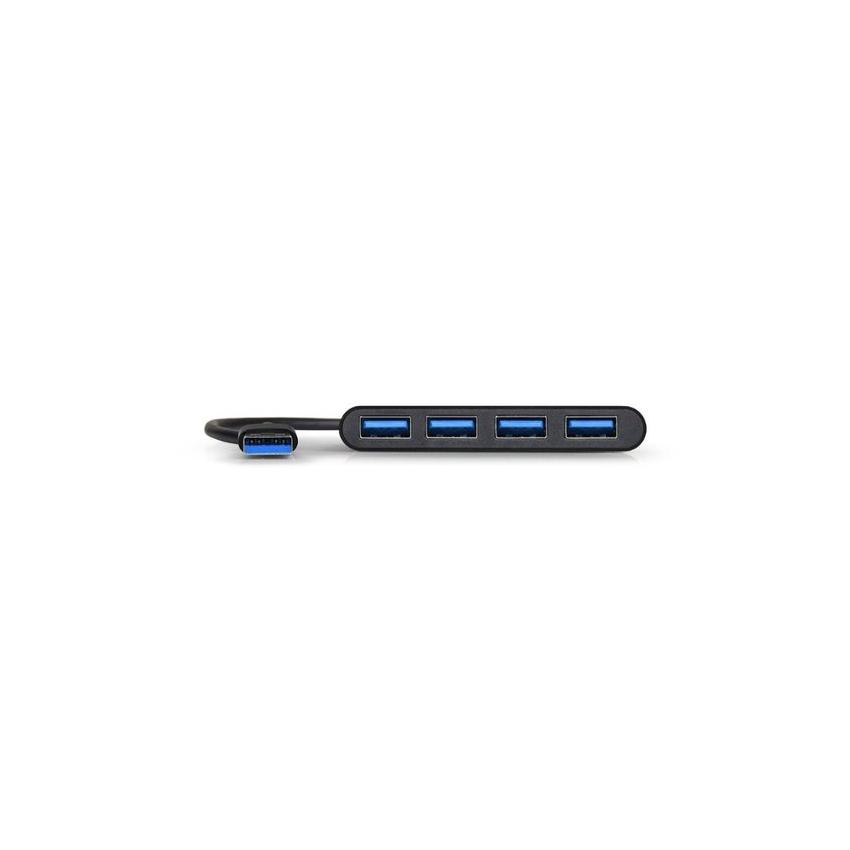 Port Designs 900121 interface hub USB 3.2 Gen 1 (3.1 Gen 1) Type-A 5000 Mbit/s Zwart 