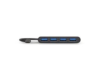 Port Designs 900123 interface hub USB 3.2 Gen 1 (3.1 Gen 1) Type-C 5000 Mbit/s Zwart 