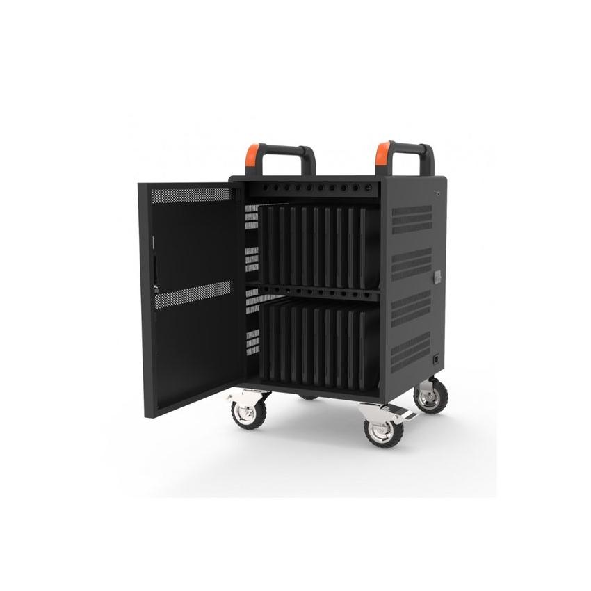 Port Designs 901973 portable device management cart/cabinet Kast voor draagbaar apparaatbeheer Zwart 