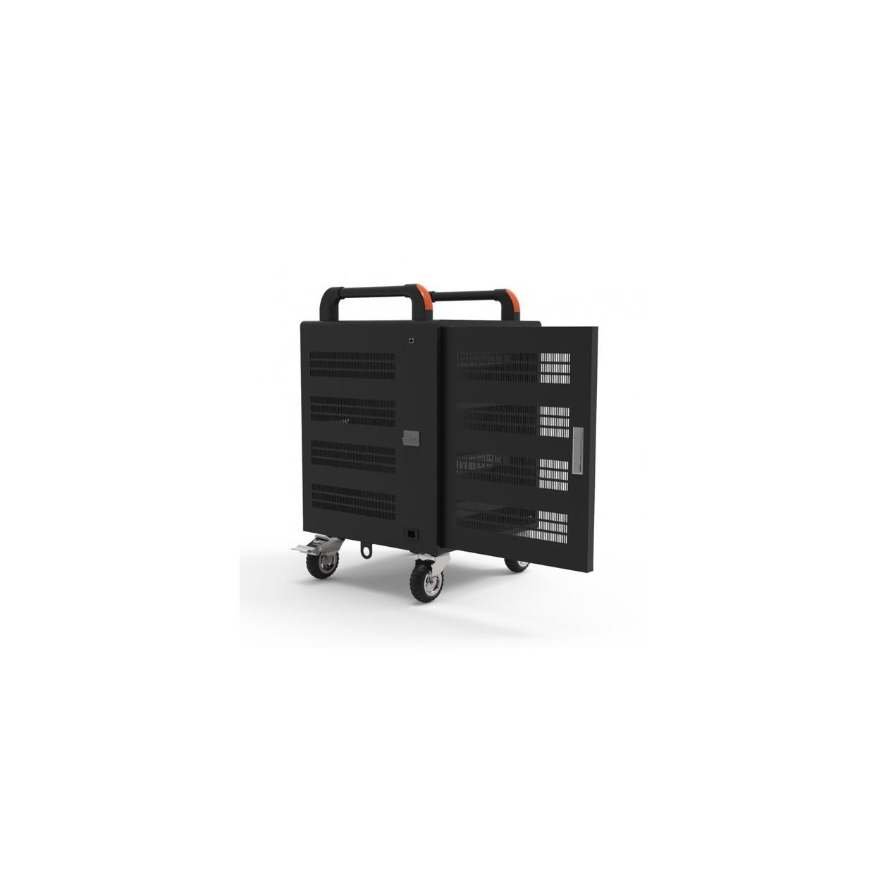 Port Designs 901973 portable device management cart/cabinet Kast voor draagbaar apparaatbeheer Zwart 