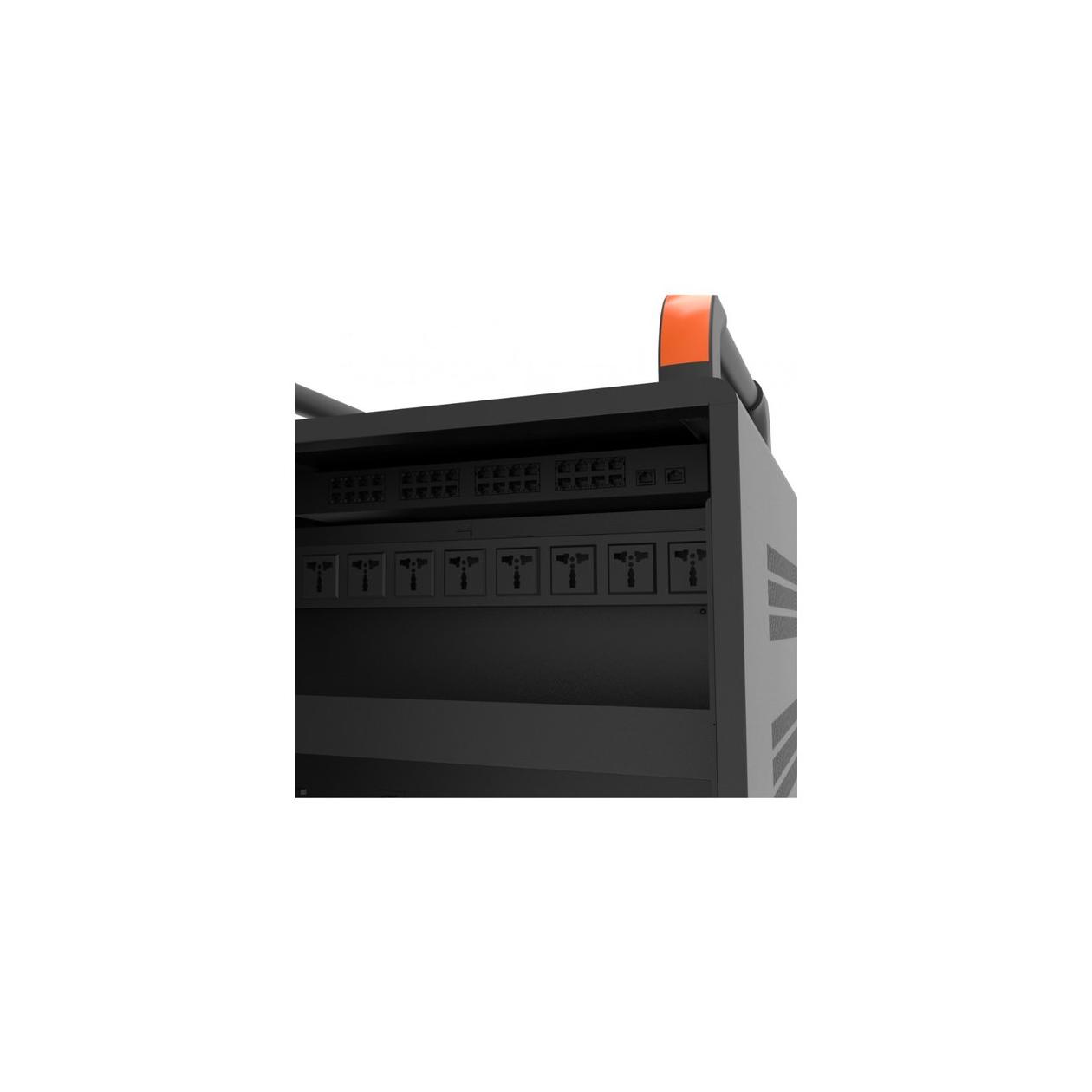 Port Designs 901973 portable device management cart/cabinet Kast voor draagbaar apparaatbeheer Zwart 