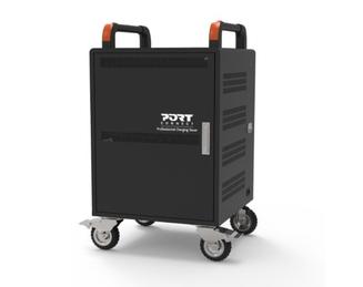Port Designs 901973 portable device management cart/cabinet Kast voor draagbaar apparaatbeheer Zwart 