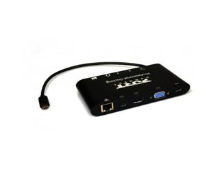 Port Designs 901906 interface hub USB 3.2 Gen 1 (3.1 Gen 1) Type-C 5000 Mbit/s Black