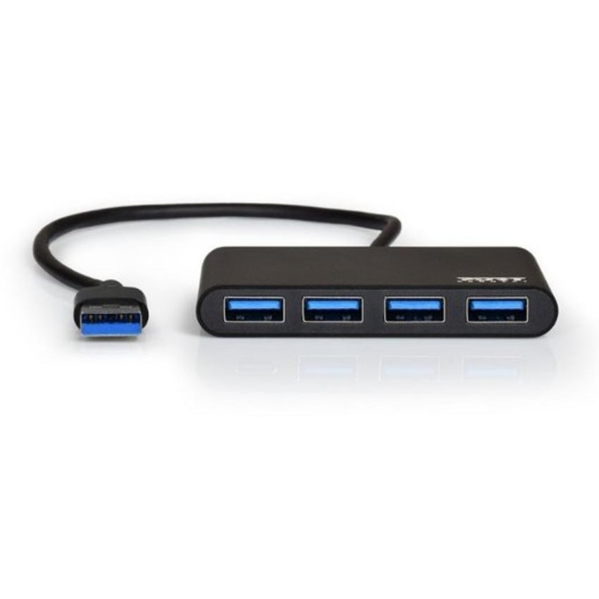 Port Designs 900121 interface hub USB 3.2 Gen 1 (3.1 Gen 1) Type-A 5000 Mbit/s Zwart 