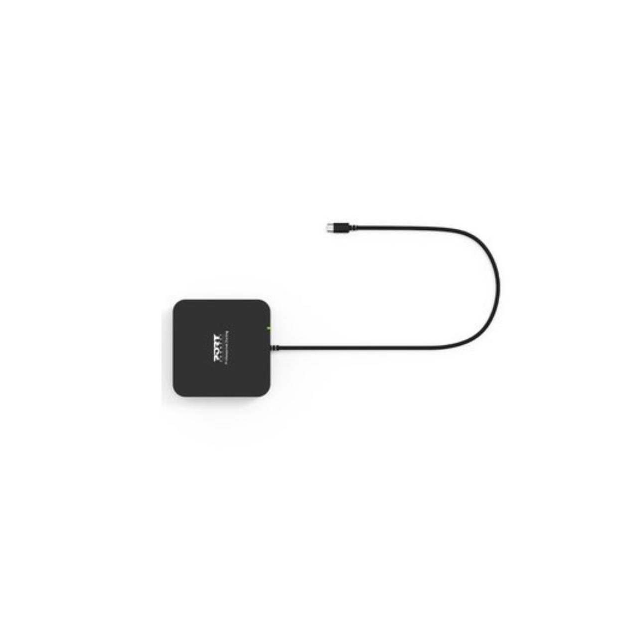 Port Designs 901907-EU Notebook Dock & Port Replicator Wired USB 3.2 Gen 1 (3.1 Gen 1) Type-C Black