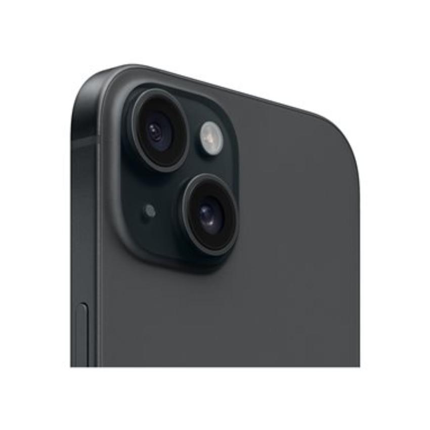 Apple iPhone 15 - 5G smartphone - dual-SIM / Internal Memory 128 GB - OLED display - 6.1\" - 2556 x 1179 pixels - 2x rear cameras 48 MP, 12 MP - front camera 12 MP - black