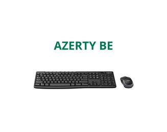 Logitech MK270 Wireless Combo - Keyboard and mouse set - wireless - 2.4 GHz - Belgium