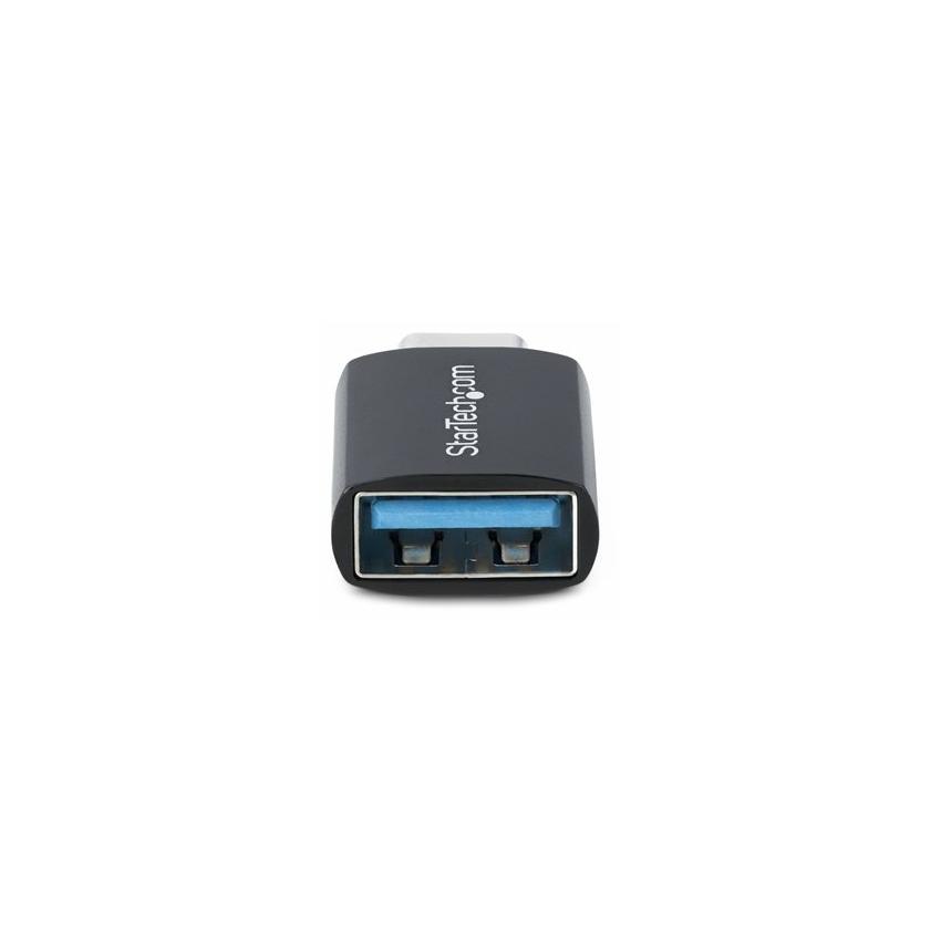StarTech.com USB-C to USB-A Adapter, USB 5Gbps, Compact USB-C Male to USB-A Female Adapter, Durable Metal Housing, M/F - USB adapter - 24 pin USB-C (M) to USB (F) - USB 3.2 Gen 1 - 5 V - 3 A - passive, up to 5 Gbps data transfer rate - black