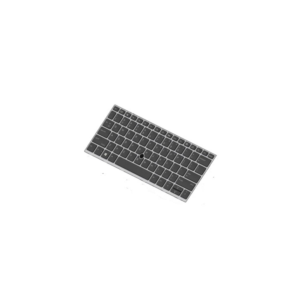 HP Elitebook 830 G5 internal keyboard W/Point stick azerty NON backlit