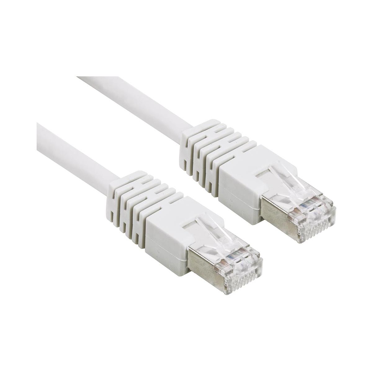 CAT6 U/UTP WHITE 10.00M CCA. 1 stk