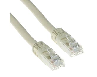 ACT CAT6 U/UTP patchkabel ivoor 20 m