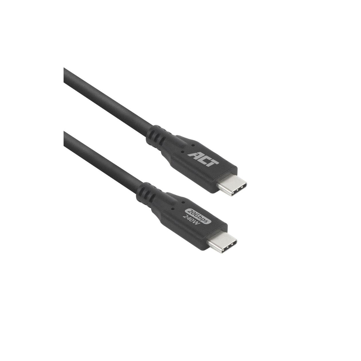 USB4 20Gbps 240W USB Type-C Cable 2 meters