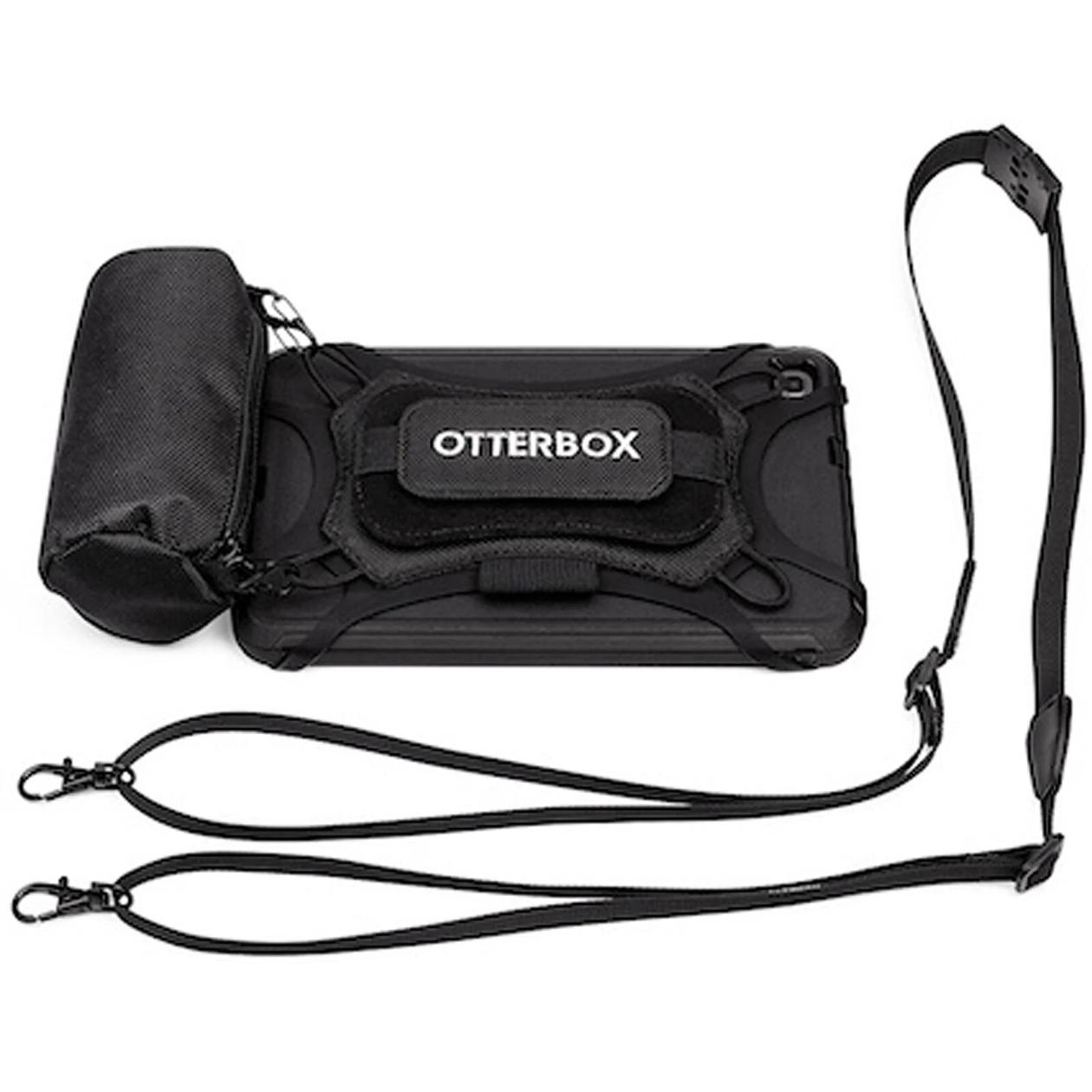 OtterBox Utility Series Latch - Back cover for tablet - with accessory bag - black - 10\"