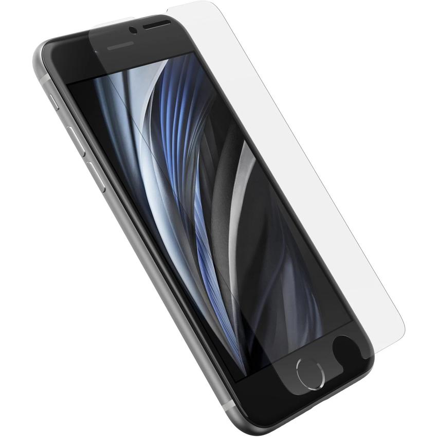 OtterBox Alpha Glass - Screen protector for mobile phone - glass - clear - for Apple iPhone 6, 6s, 7, 8, SE (2nd generation), SE (3rd generation)