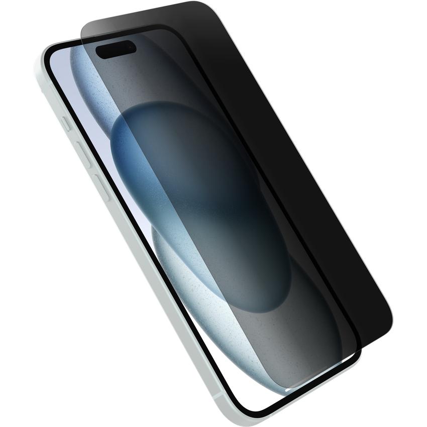 OtterBox Premium Pro Glass Antimicrobial Privacy Apple iPhone 15 Plus - clear