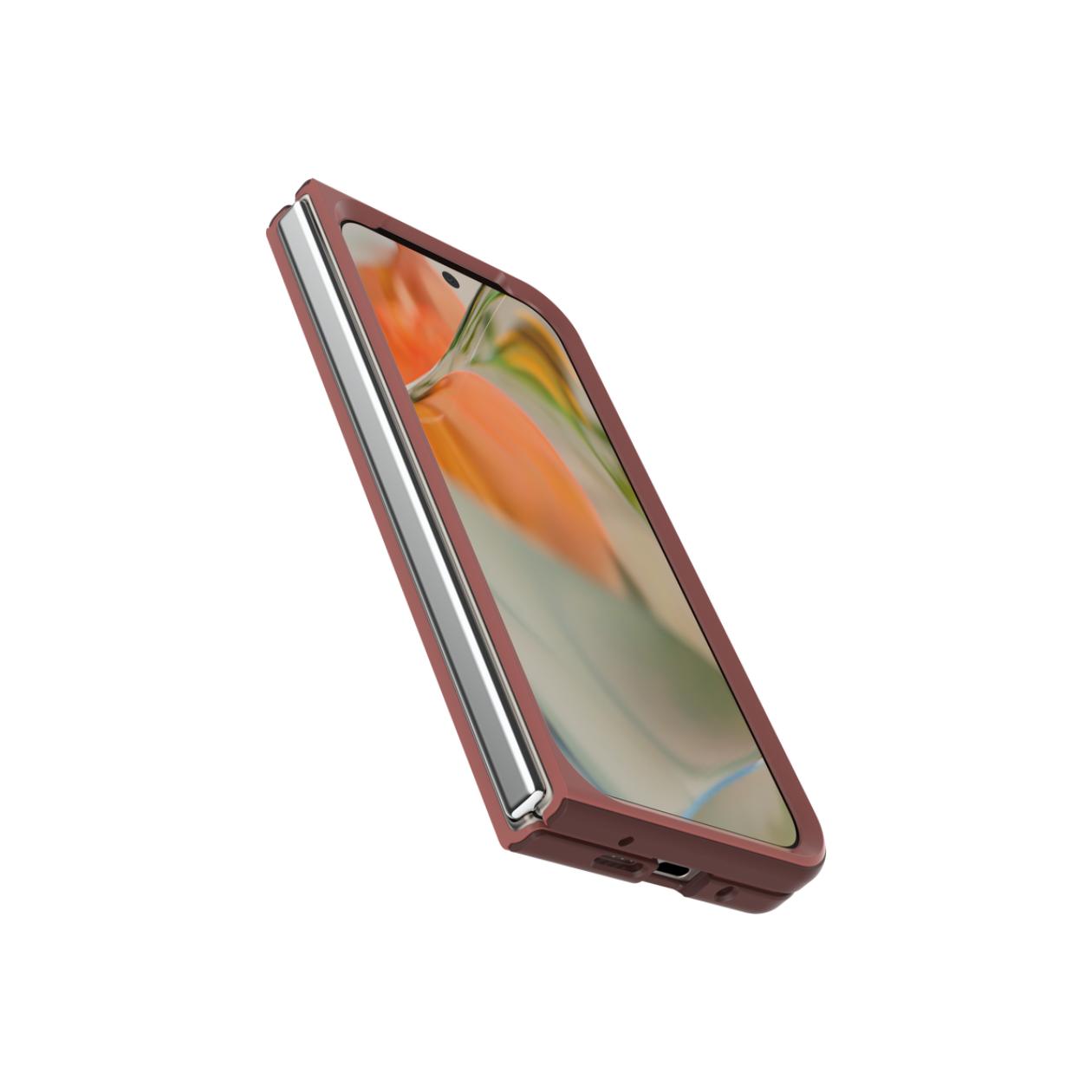 OtterBox Thin Flex Series - Back cover for mobile phone - polycarbonate - brick red - for Google Pixel 9 Pro Fold