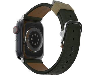 OtterBox Symmetry - Band for smart watch - 45/44/42mm, cactus leather - cactus groove