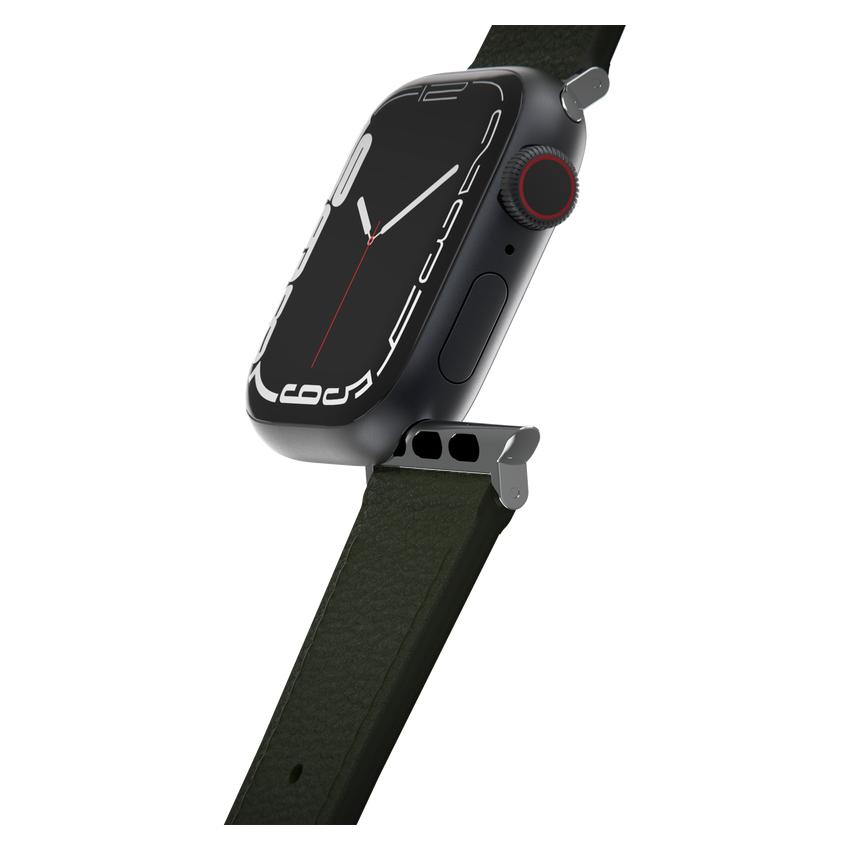 OtterBox Symmetry - Band for smart watch - 45/44/42mm, cactus leather - cactus groove