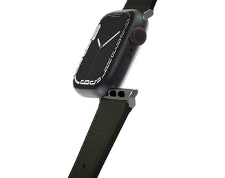 OtterBox Symmetry - Band for smart watch - 45/44/42mm, cactus leather - cactus groove