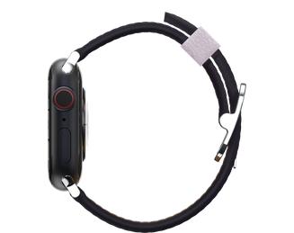 OtterBox Symmetry - Band for smart watch - 45/44/42mm, cactus leather - plum luxe - for Apple Watch Hermès Series 9, Series 10, Series 8, Series 9, Ultra, Ultra 2