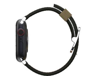 OtterBox Symmetry - Band for smart watch - 41/40/38mm, cactus leather - cactus groove - for Apple Watch Hermès Series 7, Hermès Series 9, Nike Series 7, Series 10, Series 8, Series 9