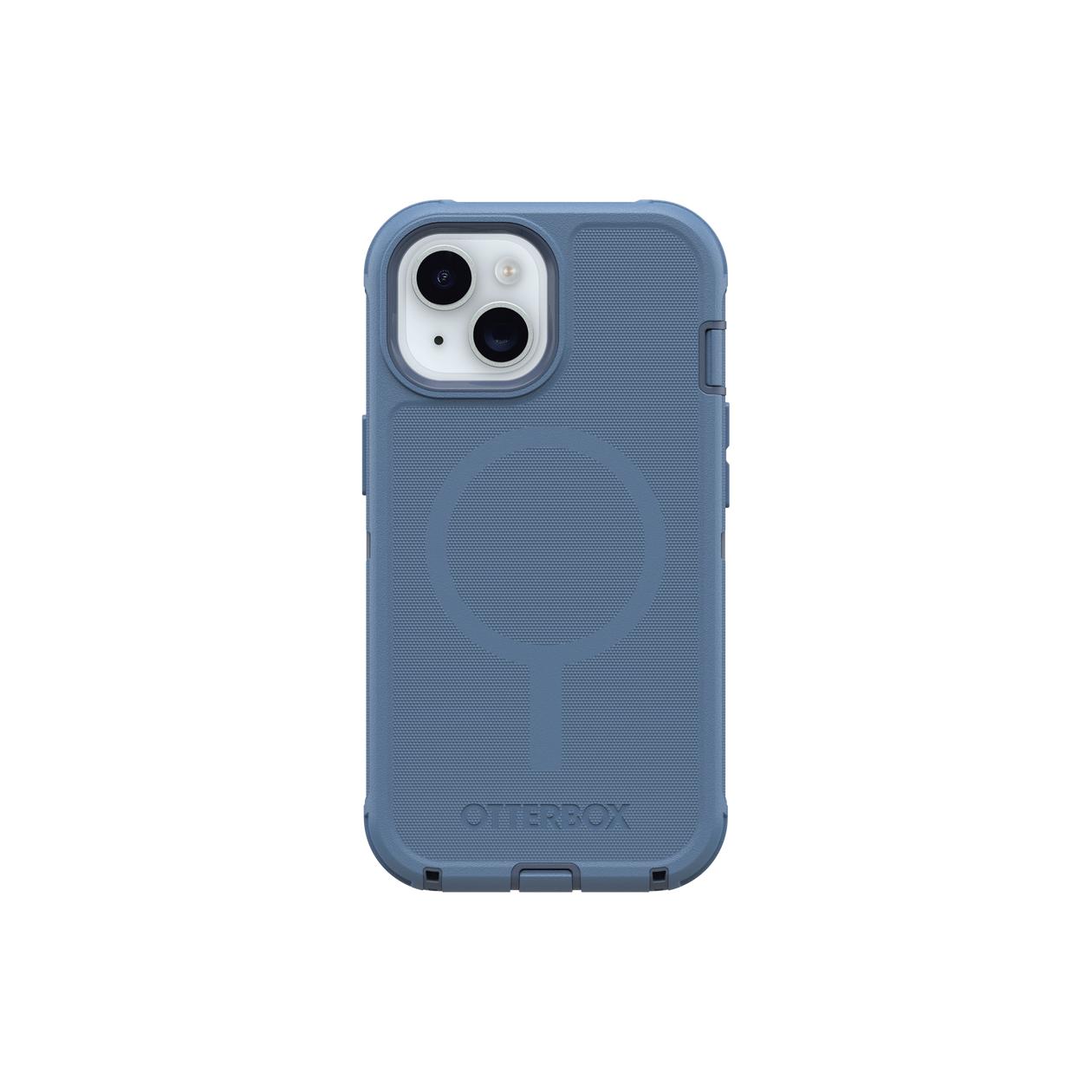 OtterBox Defender MagSafe Apple iPhone 16 Pro Max Baby Blue Jeans - blue