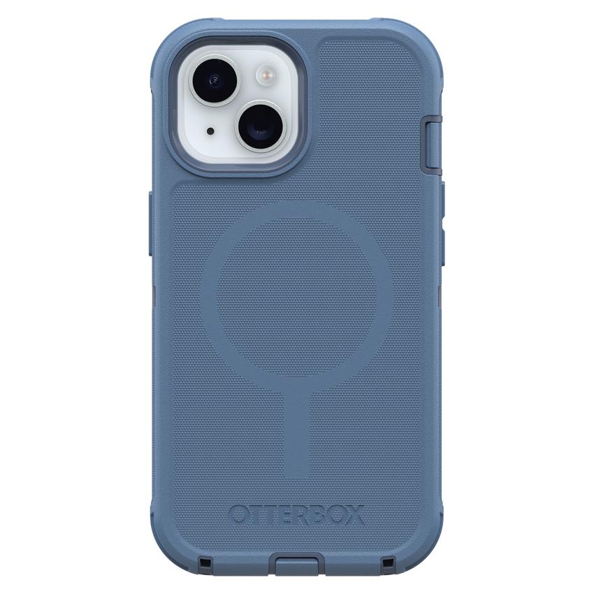 OtterBox Defender MagSafe Apple iPhone 16 Pro Max Baby Blue Jeans - blue