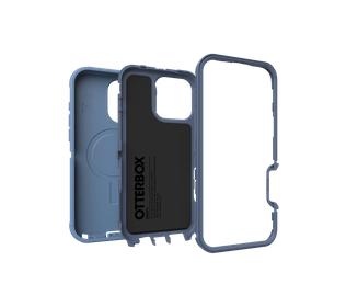 OtterBox Defender MagSafe Apple iPhone 16 Pro Max Baby Blue Jeans - blue
