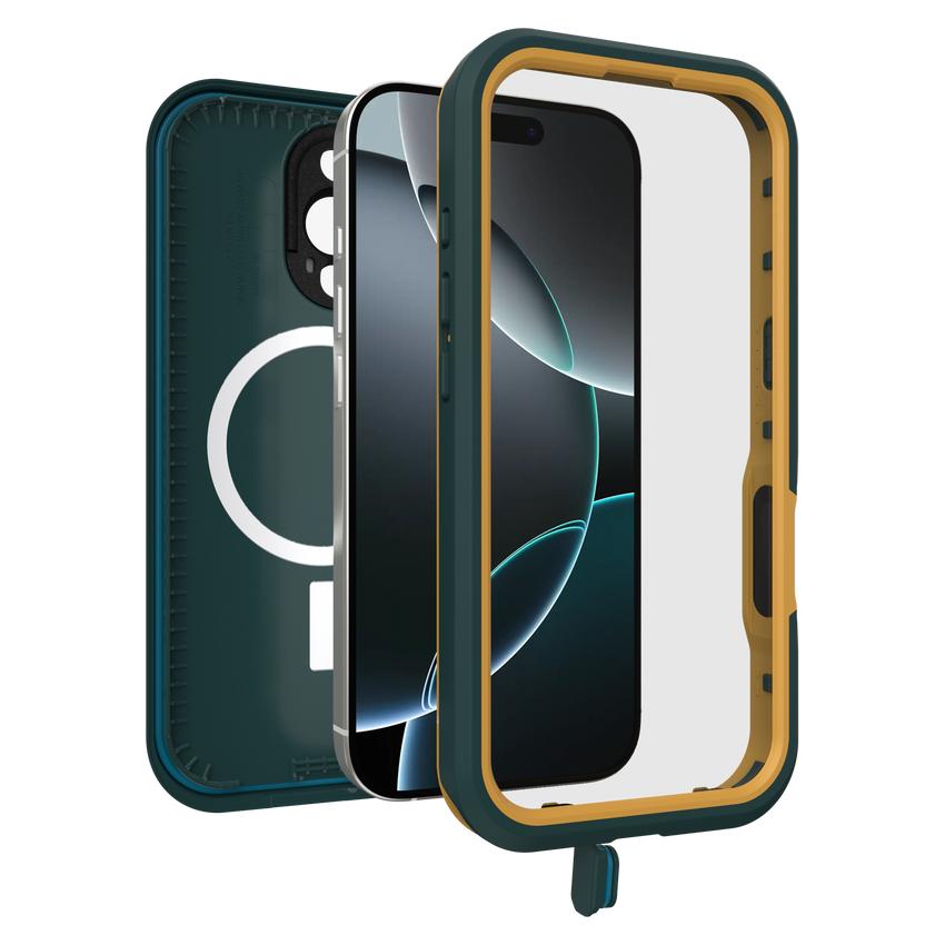 OtterBox Fre MagSafe Apple iPhone 16 Pro Submerge - green