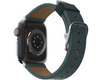 OtterBox Symmetry - Band for smart watch - cactus leather - sagebrush (green) - for Apple Watch SE, Series 10, Series 4, Series 5, Series 6, Series 7, Series 8, Series 9