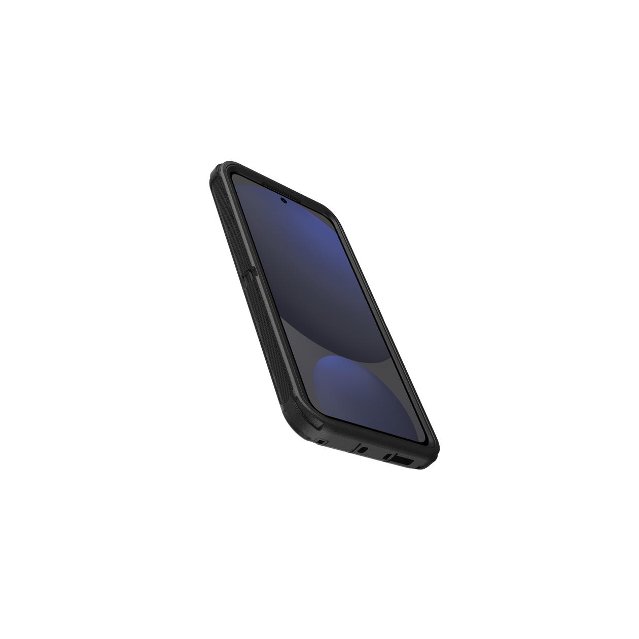 OtterBox Defender Series - Back cover for mobile phone - silicone - black - for Samsung Galaxy S24 FE