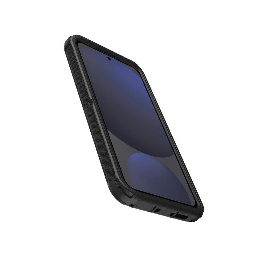 OtterBox Defender Series - Back cover for mobile phone - silicone - black - for Samsung Galaxy S24 FE