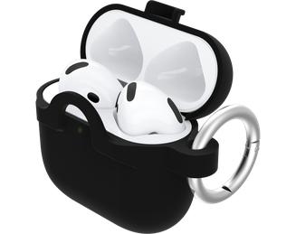 OtterBox - Case cover for wireless earbuds charging case - black crystal - for Apple AirPods 4