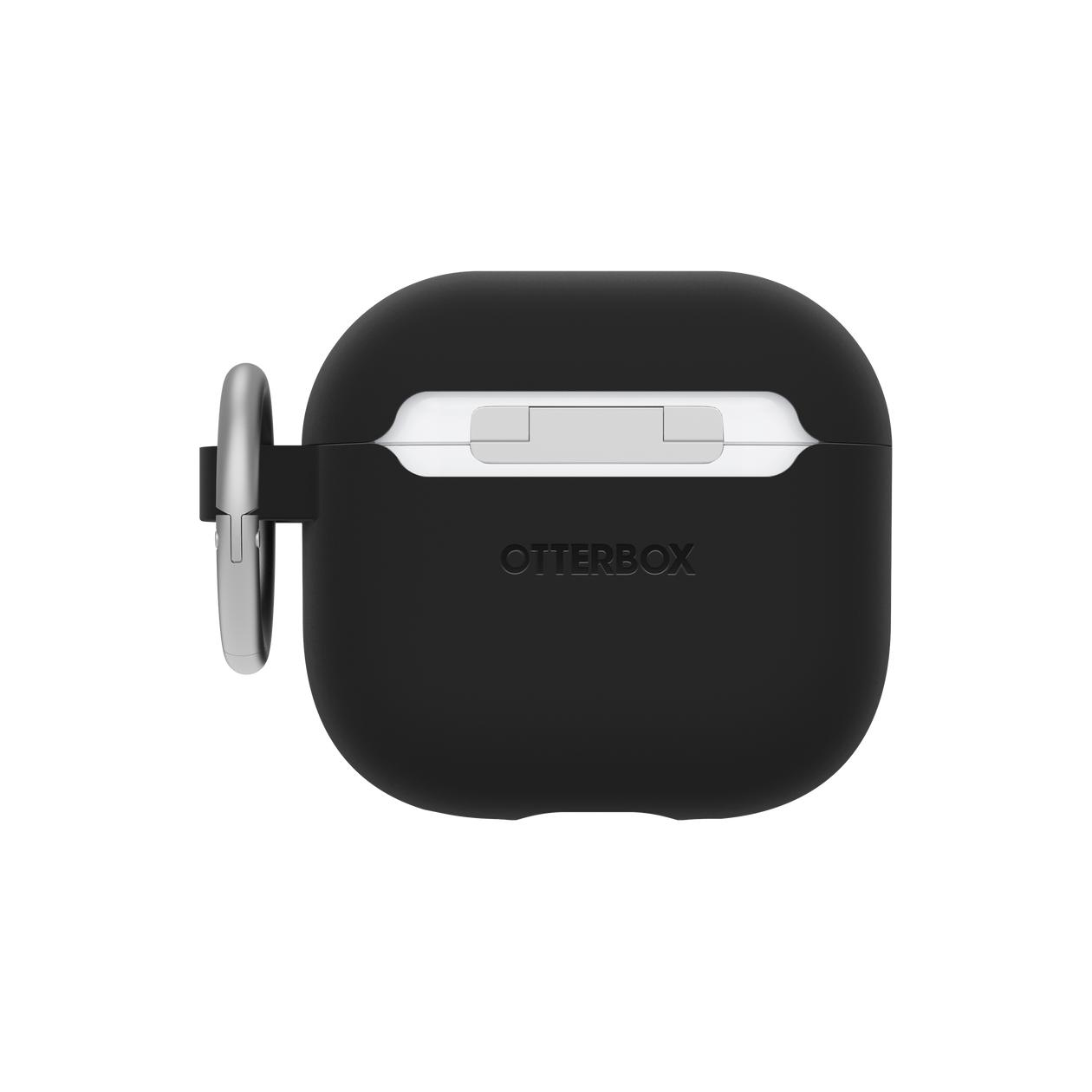 OtterBox - Case cover for wireless earbuds charging case - black crystal - for Apple AirPods 4