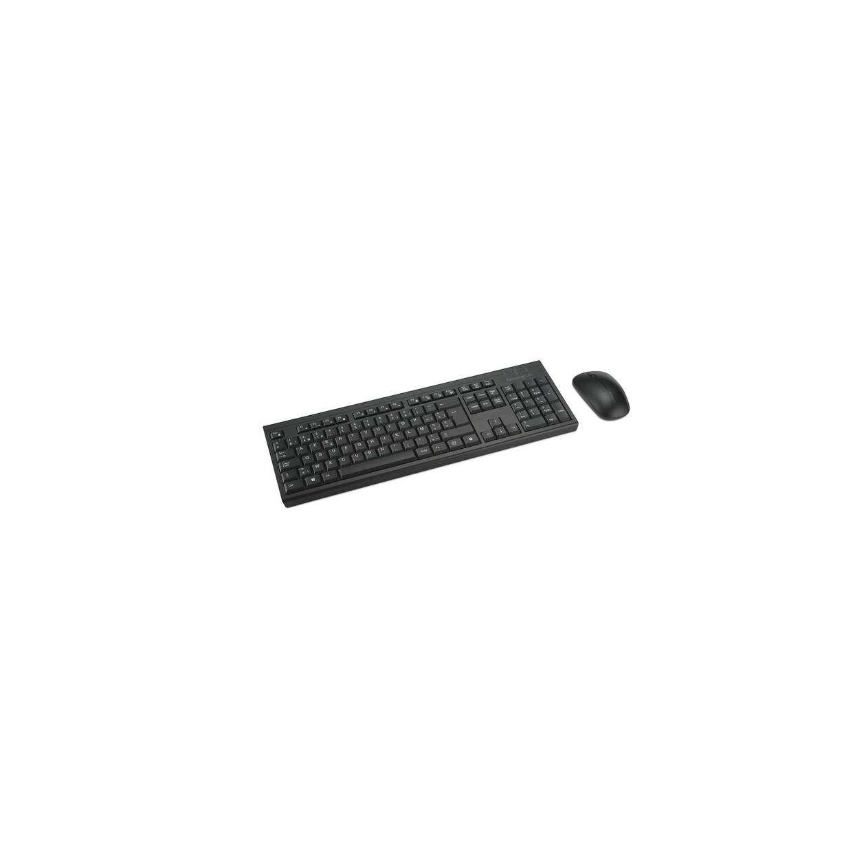 KM270 EQ Rechargeable Wireless Keyboard & Mouse Set - Belgium Azerty