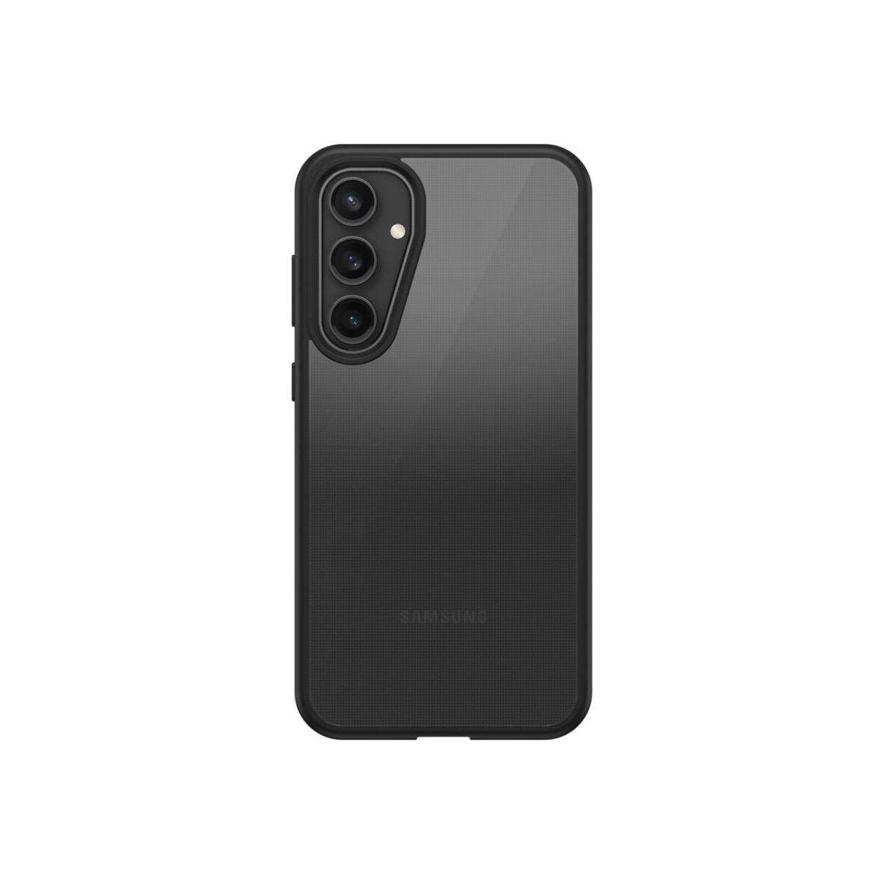 OtterBox React Series - Back cover for mobile phone - black crystal (clear/black) - for Samsung Galaxy S23 FE