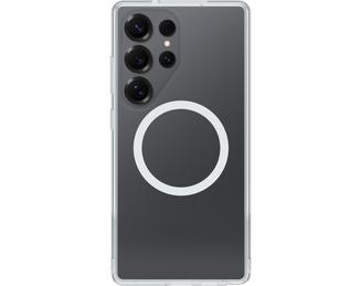 OtterBox Symmetry Series Clear - Back cover for mobile phone - with magnets - polycarbonate layer, thermoplastic elastomer (TPE) - clear - for Samsung Galaxy S25 Ultra