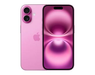 Apple iPhone 16 - 5G smartphone - dual-SIM / Internal Memory 128 GB - OLED display - 6.1\" - 2556 x 1179 pixels - 2x rear cameras 48 MP, 12 MP - front camera 12 MP - pink