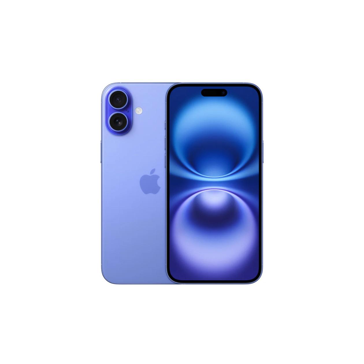 Apple iPhone 16 Plus - 5G smartphone - dual-SIM / Internal Memory 256 GB - OLED display - 6.7\" - 2796 x 1290 pixels - 2x rear cameras 48 MP, 12 MP - front camera 12 MP - ultramarine