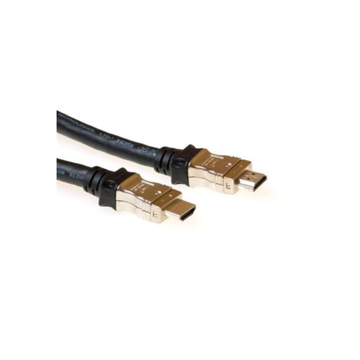Intronics - Video / audio cable - HDMI - 19 pin HDMI (M) - 19 pin HDMI (M) - 10 m - black