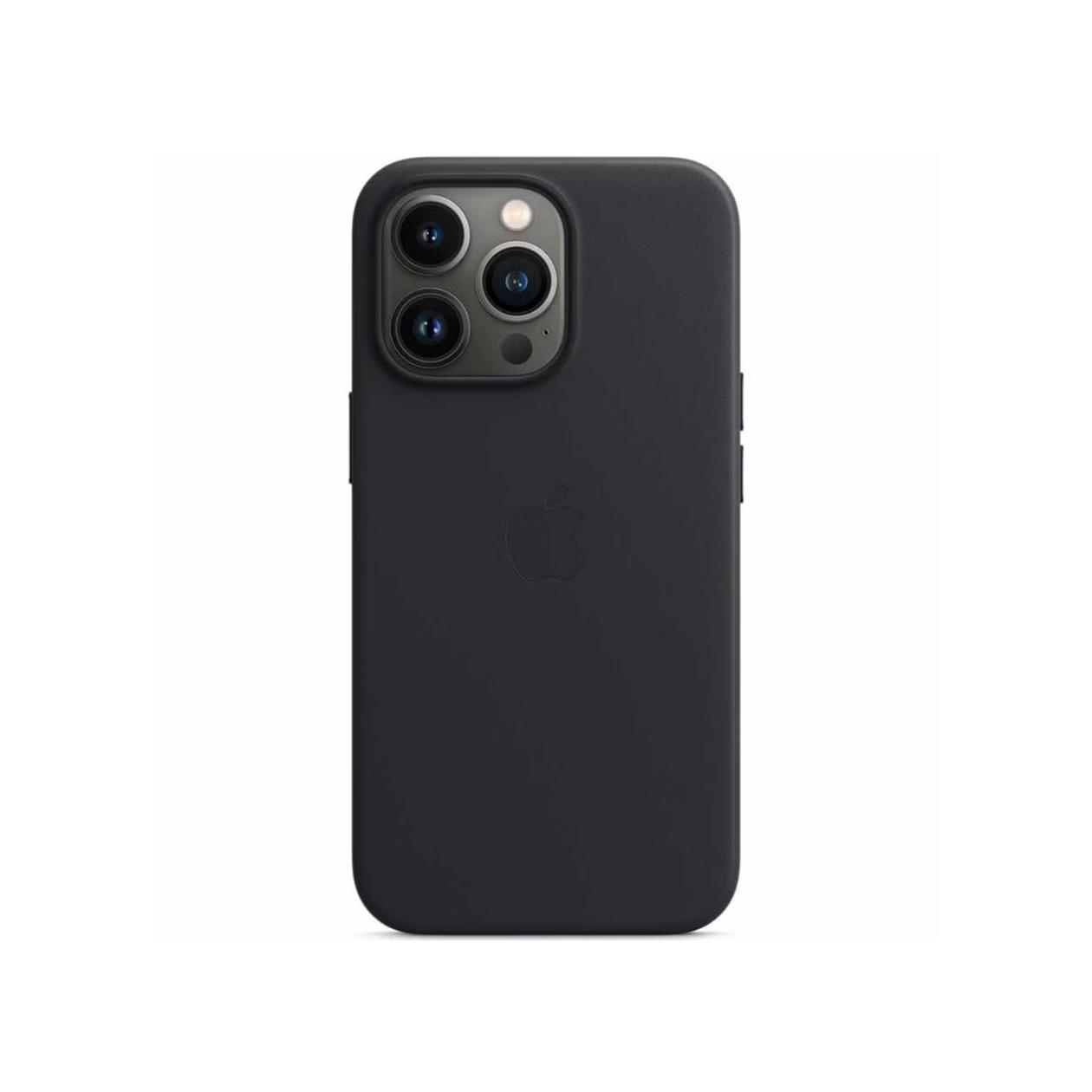 Apple Leren Backcover met MagSafe voor Apple iPhone 13 Pro Max - Midnight