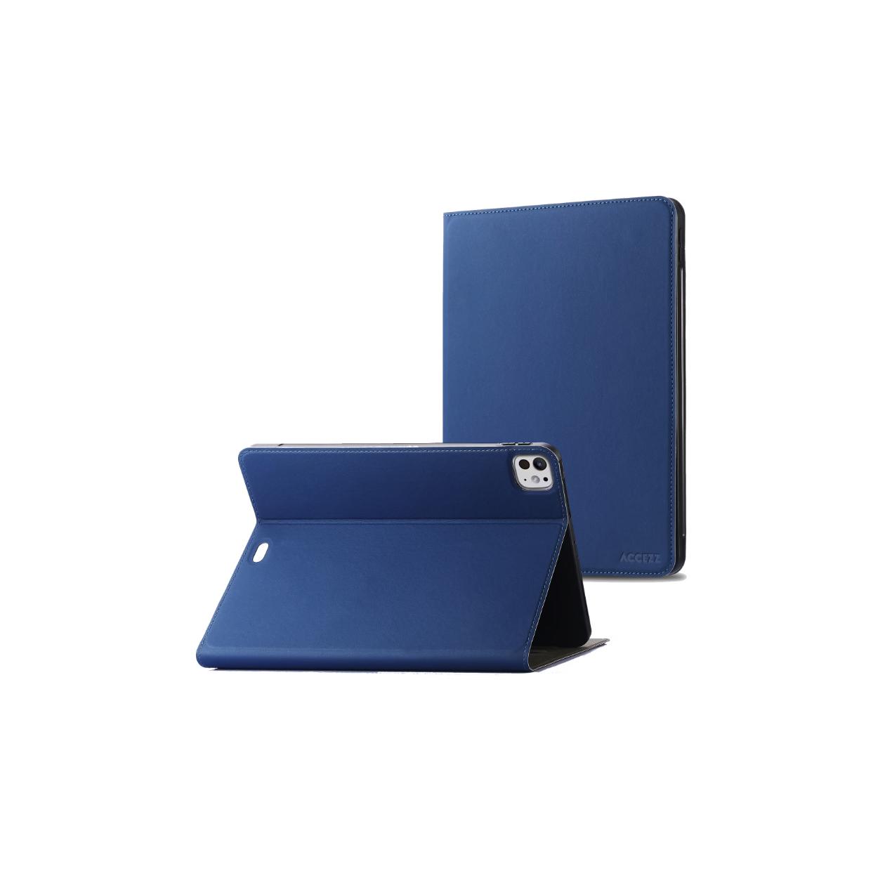 Accezz Classic Tablet Case for Apple iPad Pro 13 (2024) M4 - Blue