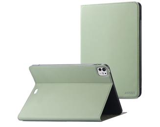 Accezz Classic Tablet Case voor de Apple iPad Pro 13 (2024) M4 - Groen