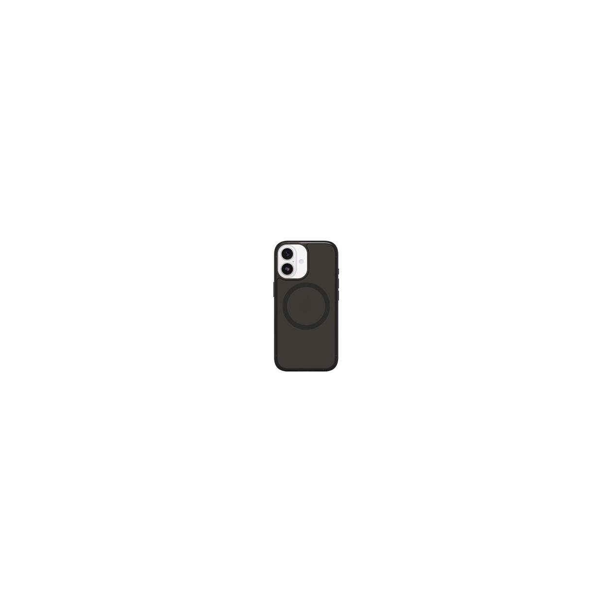 OtterBox Symmetry Clear MagSafe Camera Control Apple iPhone 17 Black Mist - black