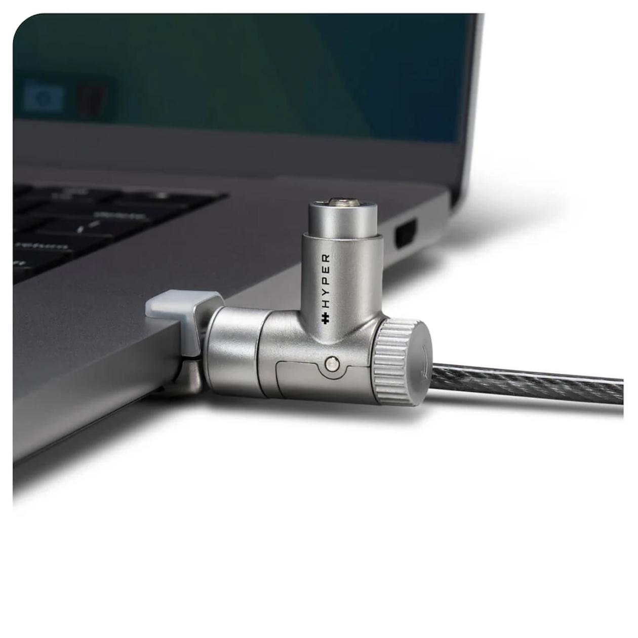 HyperShield - Security cable lock - silver - 2 m